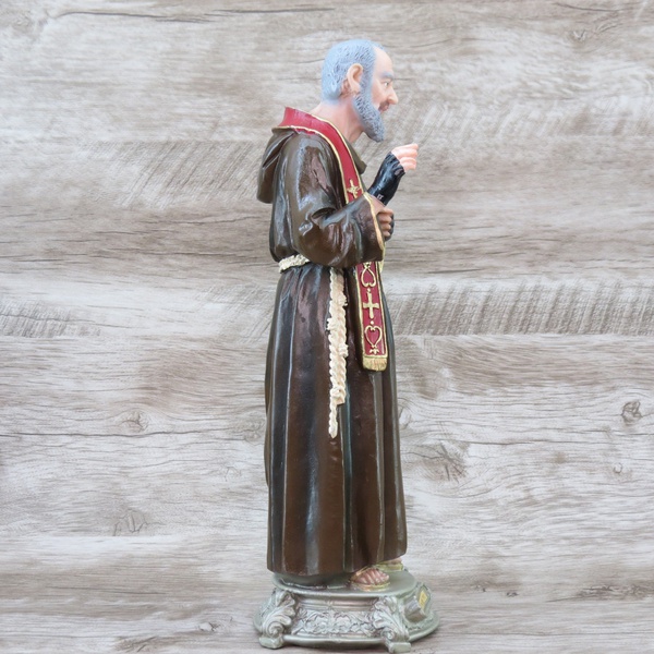 Imagem Em Resina Sao Padre Pio 30 Cm Betania Loja Catolica