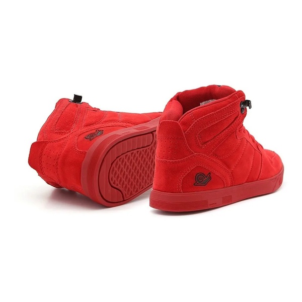 Tênis Masculino Skate Landfeet Cano Alto Embarcadero Ii Vermelho no Shoptime