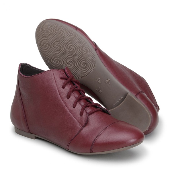 sapato cano curto feminino