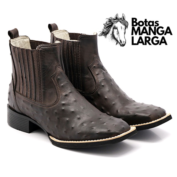 botina masculina mangalarga