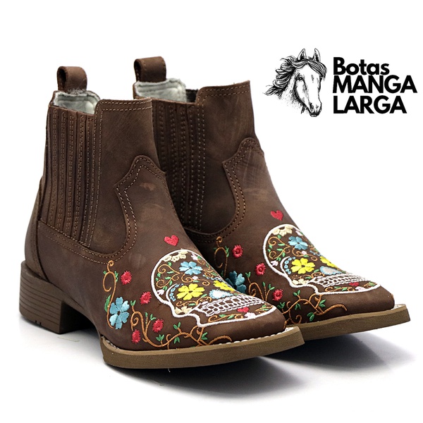 botas cano longo branca