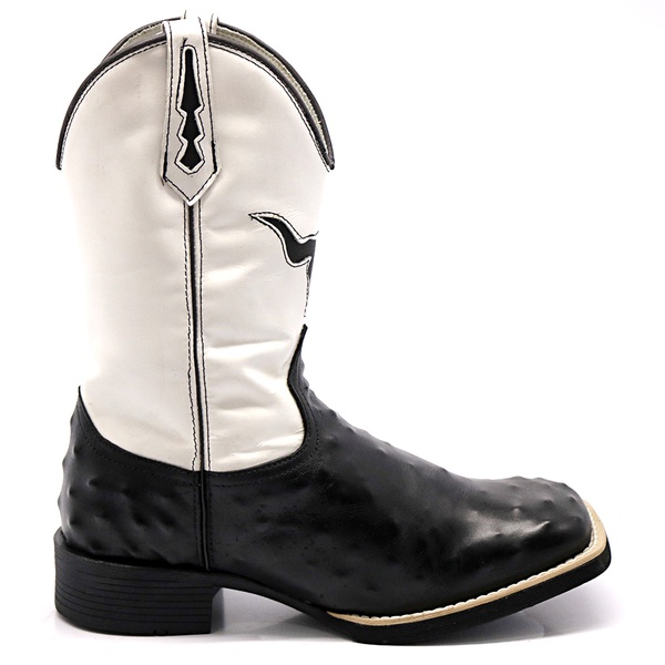 botas texana preta