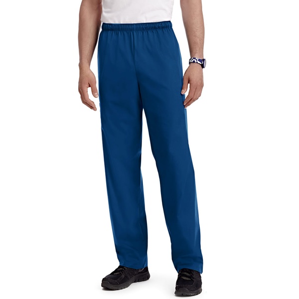 Calça Masculina Brim e Sarj 3x1 Uniforme | Azul Royal