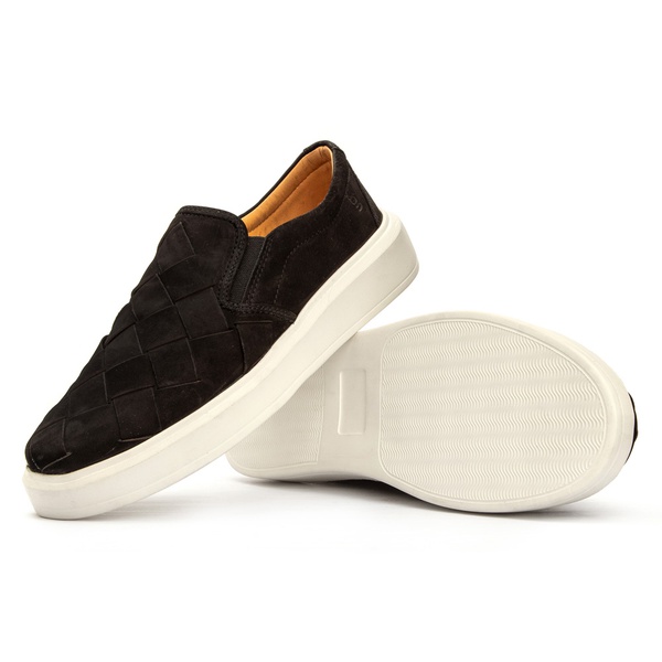 Tênis Slip On Viena Preto | BROGUIISHOES