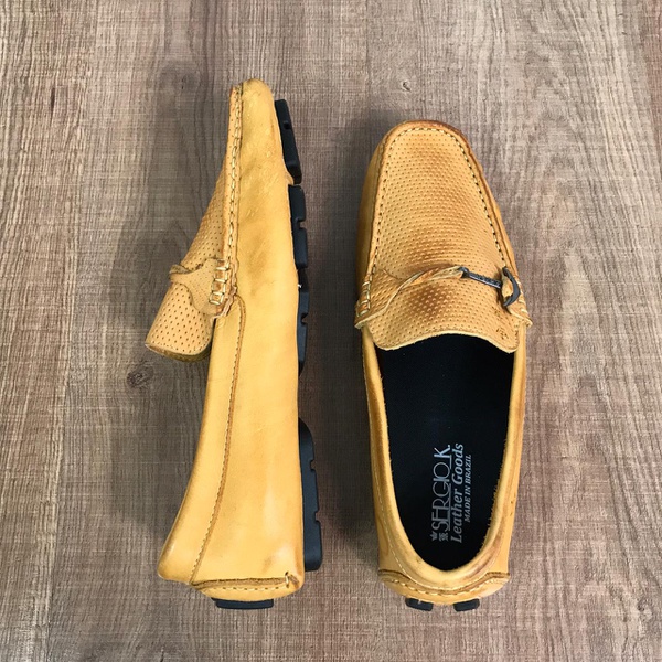 Mocassim Sergio K - Caramelo | DROPA AQUI