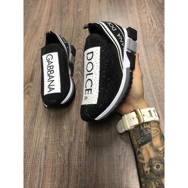 tenis dolce gabbana com pedras