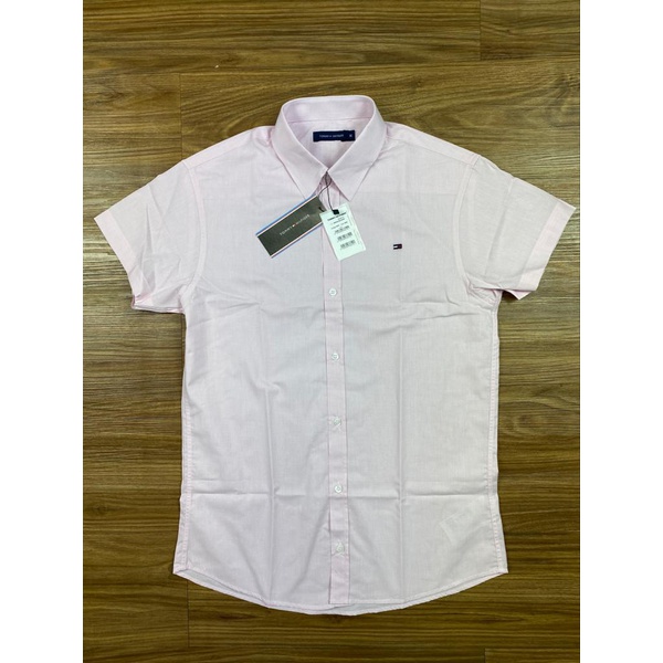 camisa manga curta tommy