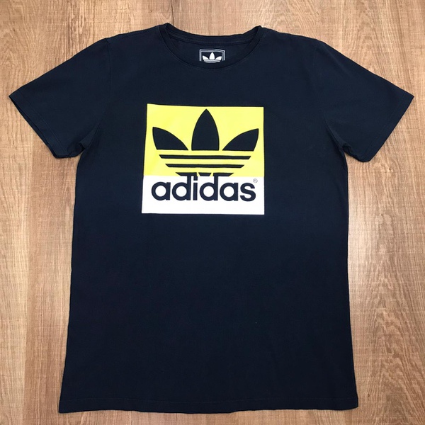 camisa adidas azul marinho