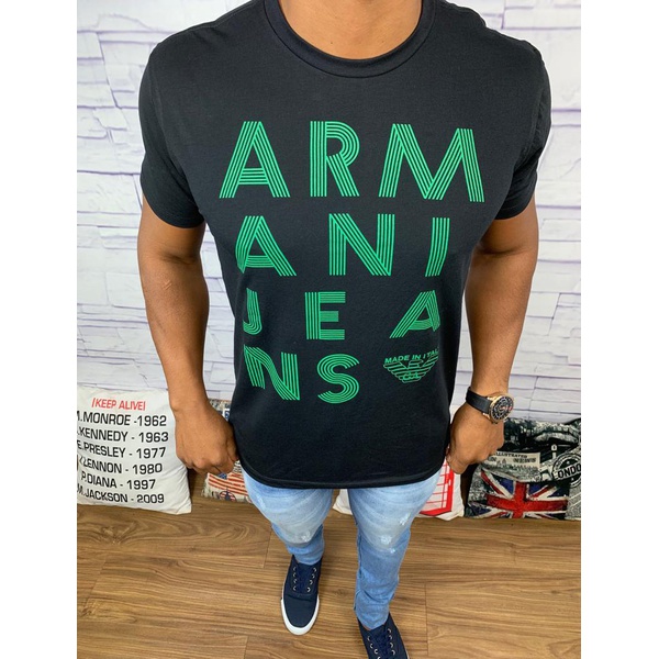 Camiseta Armani Preto⭐