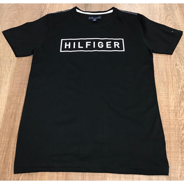 camisa tommy hilfiger preta