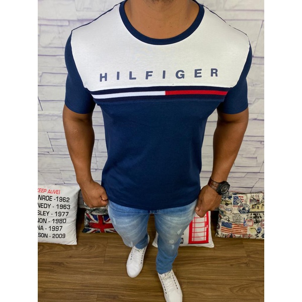 Blusa tommy azul clearance
