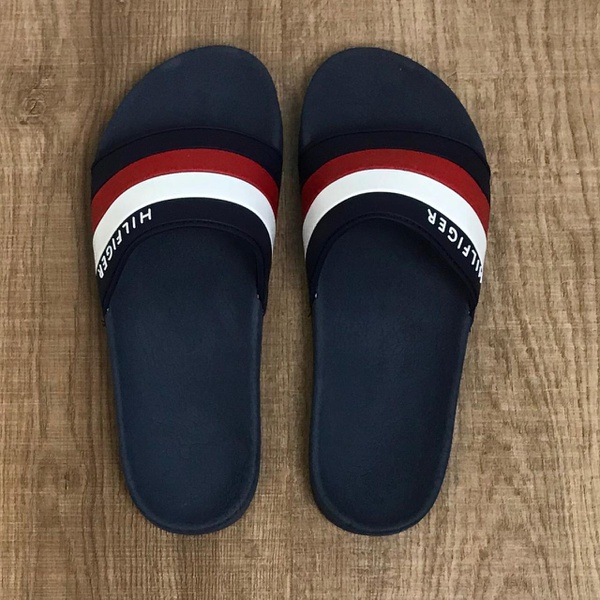 chinelo slide tommy hilfiger