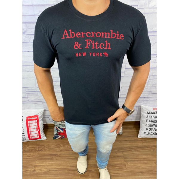 Camiseta Abercrombie Preto⭐