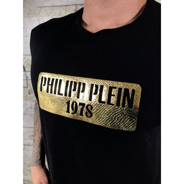 business bell Museum Camiseta Philipp plein preto | VR CLOTHING MULTIMARCAS