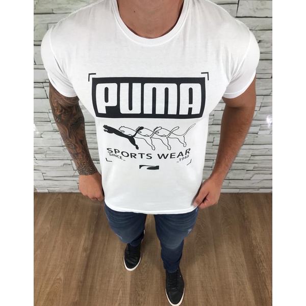 Camiseta Puma Branco