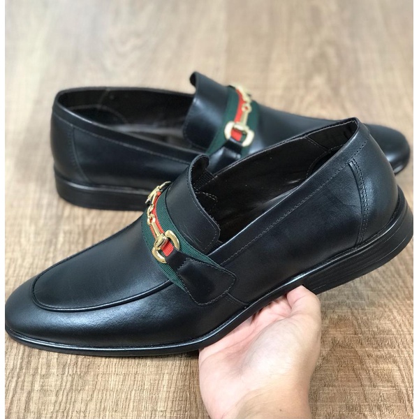 Sapato Social Gucci Preto | EMEJOTA MODA JOVEM