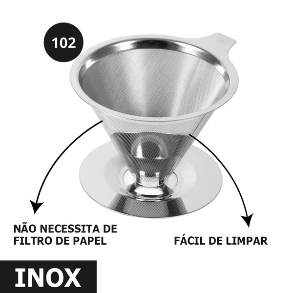 FIltro de Inox (Pour Over) - 102