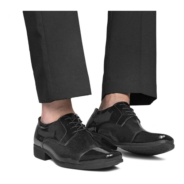 Sapato Masculino Silva\u0026Silva 1011 Preto Confortável | CALCADOSILVA