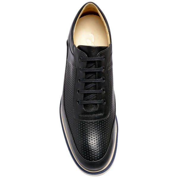 Sapato Casual Ettore, Malaga - Couro Preto. | CALCADOSETTORE