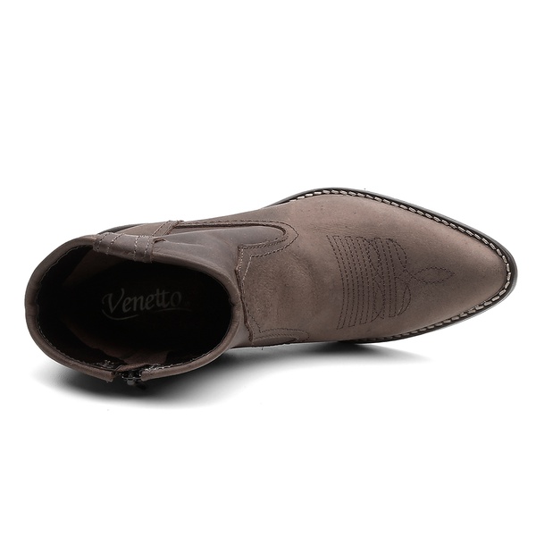 bota western marrom