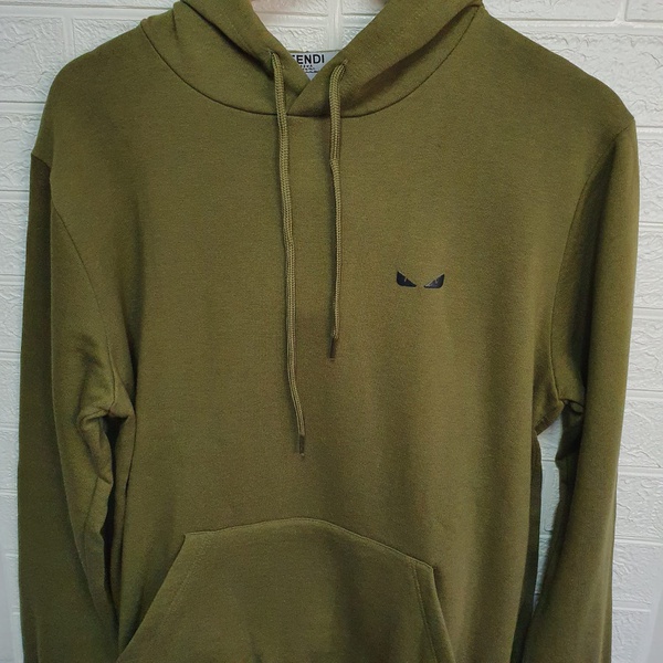 green zip through moletom com capuz