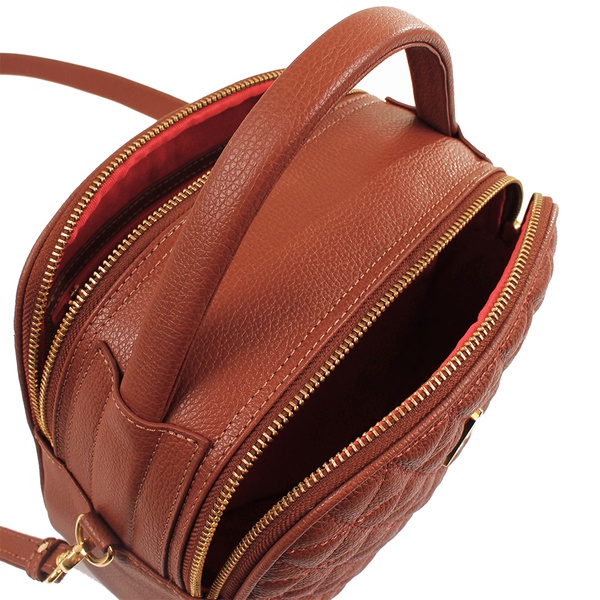 Bolsa media de couro clearance