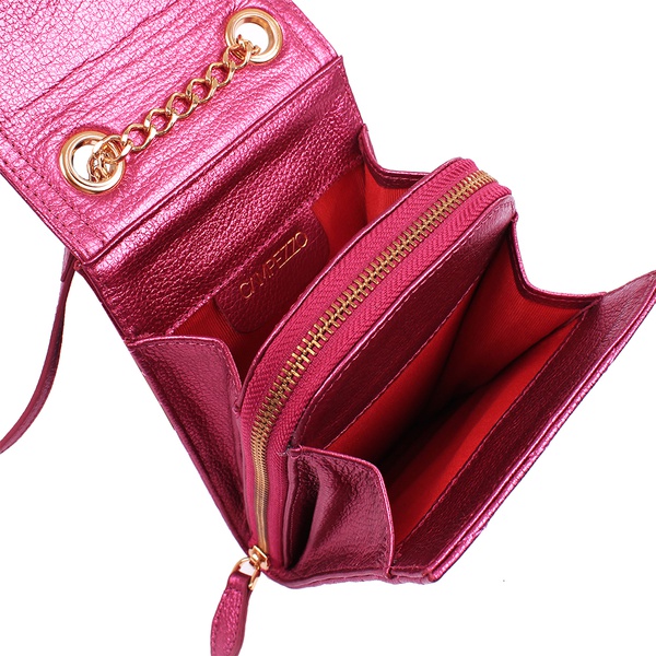 Bolsa rosa metalizada Clearance