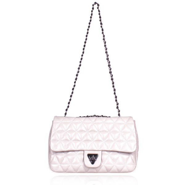 off white mini flap bolsa
