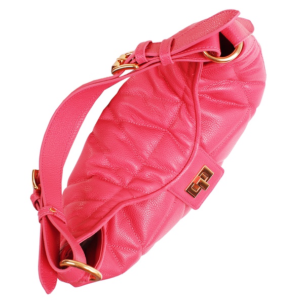 pink drawstring bolsa