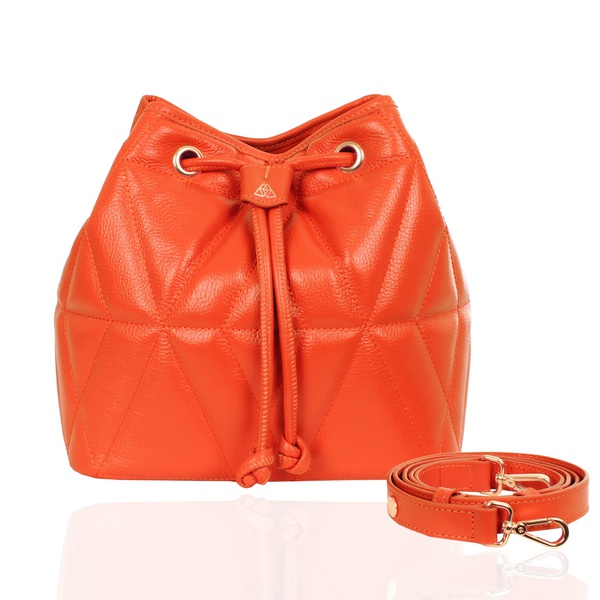 bucket bolsa red