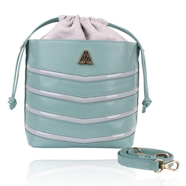 mint blue bolsa