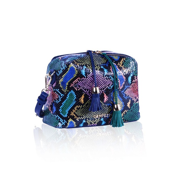 snake print handbolsa