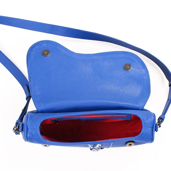 blue saddle bolsa