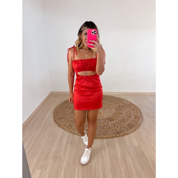 Vestido Ariane Vermelho