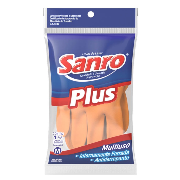 luva Sanro Plus (M)