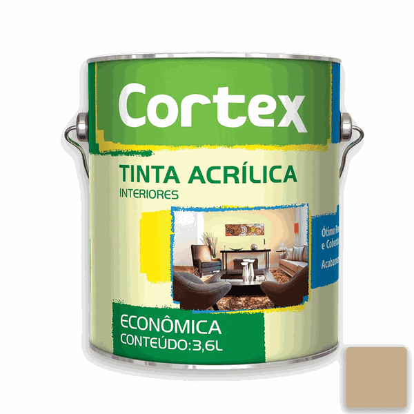 TINTA ACRÍLICA CORTEX (Camurça) 3,6L