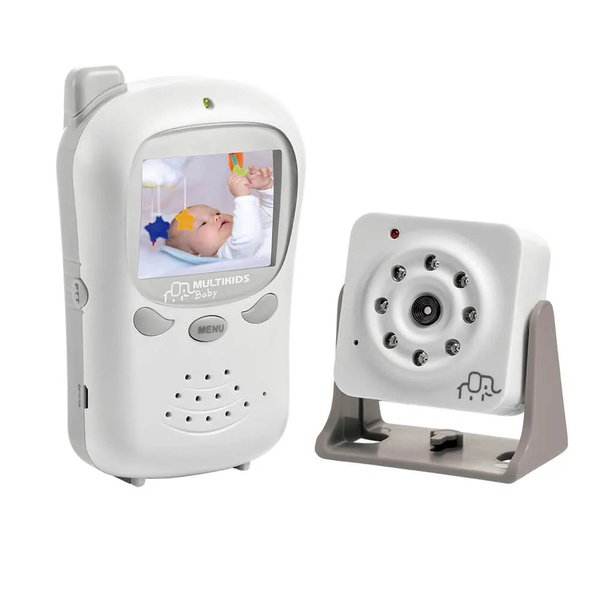 Babá Eletrônica Digital Com Câmera Multikids Baby Bb126 - Multilaser
