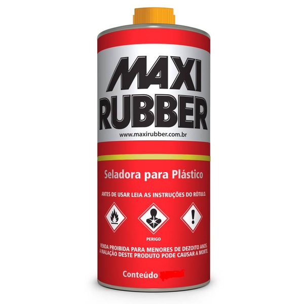 Selador P/plásticos Maxi Rubber 500ml