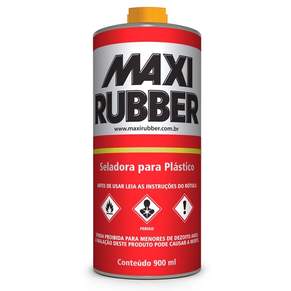 Seladora P/plástico Maxi Rubber 900ml