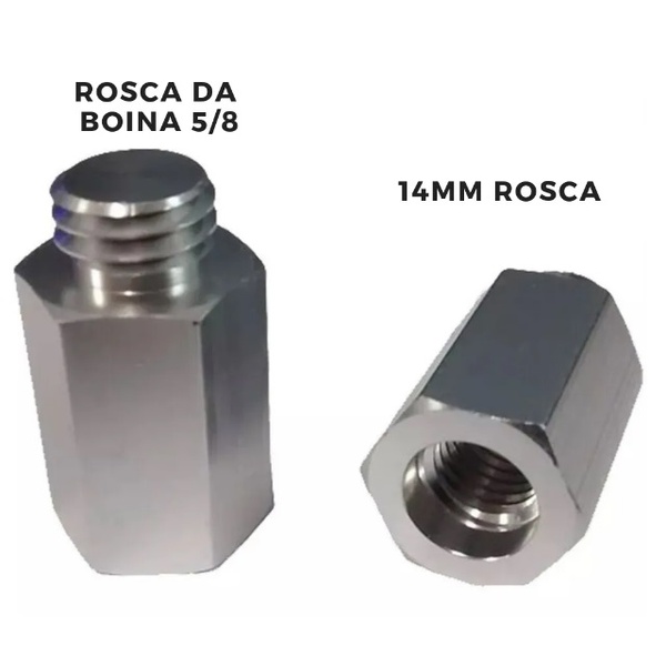 Adaptador De Ferro P/boina 14mm Lazzuril