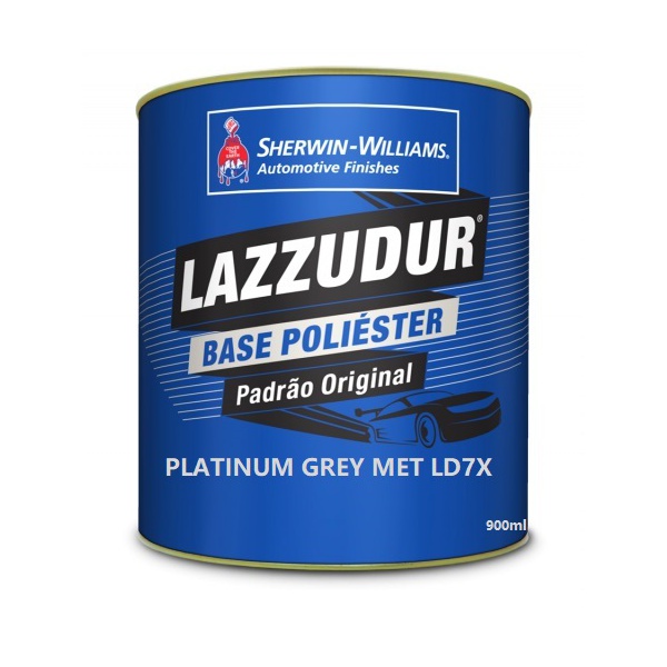 Platinum Grey Met Ld7x 900 ml Lazzudur 