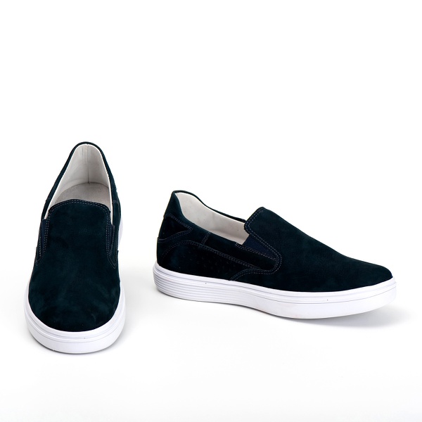 Slip On Masculino Azul Comfort | Ranster Confort