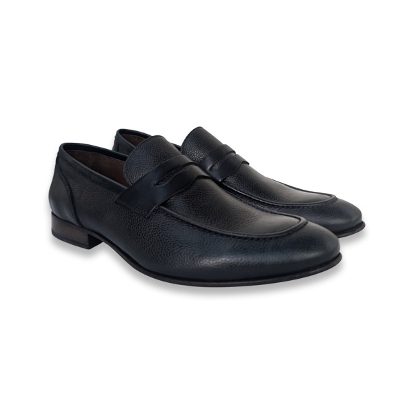 Sapato Social Masculino Mocassim CNS Navy | CNS Calçados
