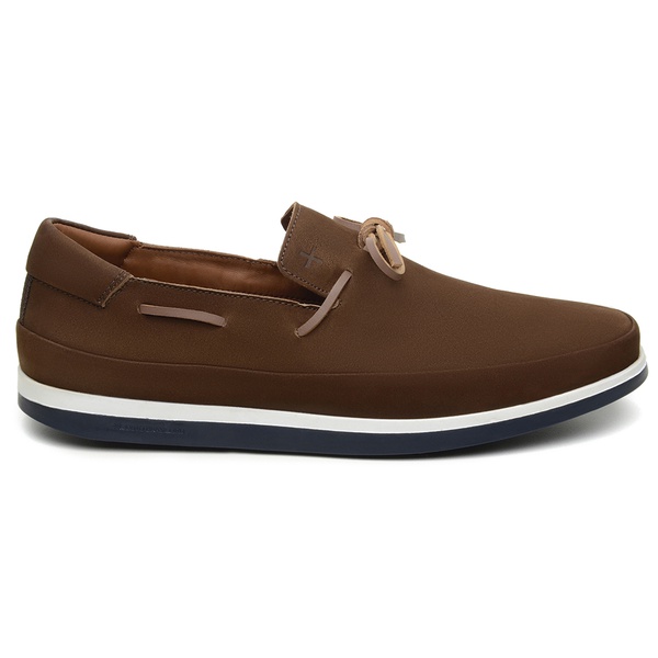Sapato Casual Masculino Mocassim CNS Padua 82 Castanho | CNS