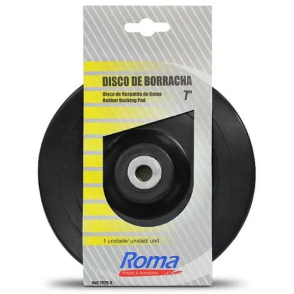Disco de Borracha 4.1/2'' - Roma