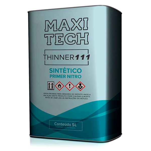 Thinner para Sintético 111 5 Litros - Maxi Rubber