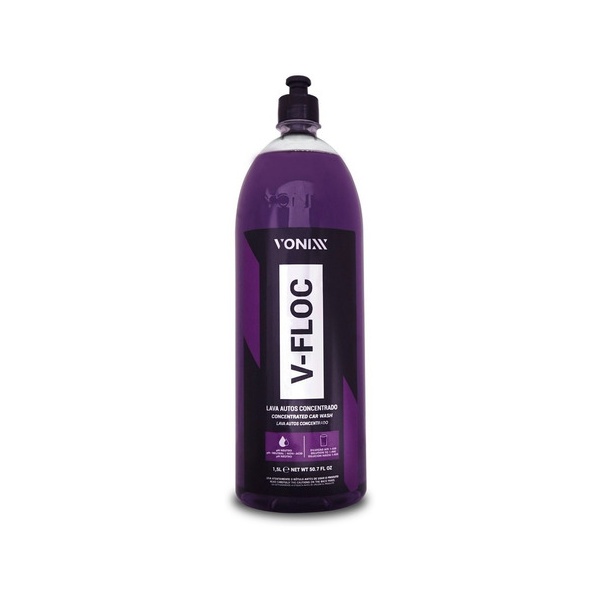 Shampoo Super Concentrado 1,5L Rende Até 600L - V-Floc - Vonixx