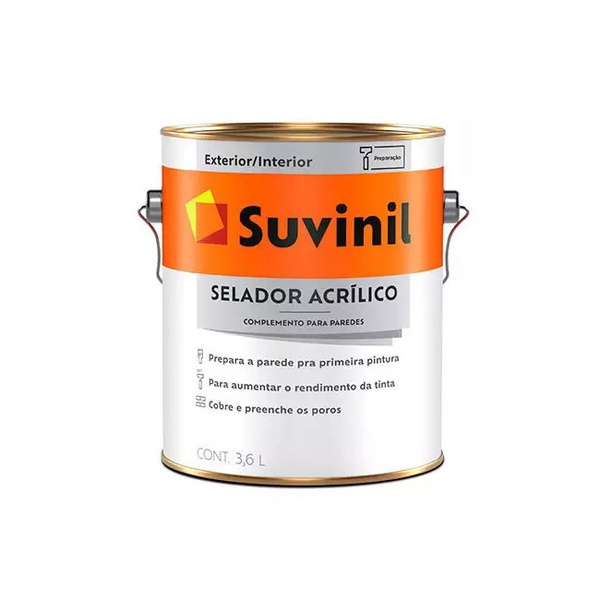 Selador Acrílico 3,6L Suvinil