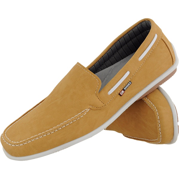 mocassim mostarda masculino