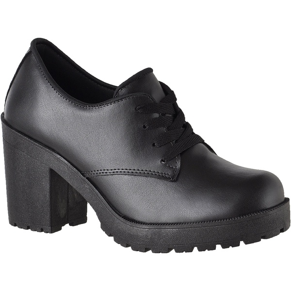 oxford feminino preto fosco